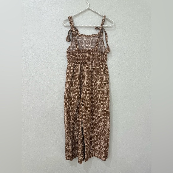 Lucy and Yak Emmy Dungarees Yuka Print Overalls Size 4 - Picture 6 of 9